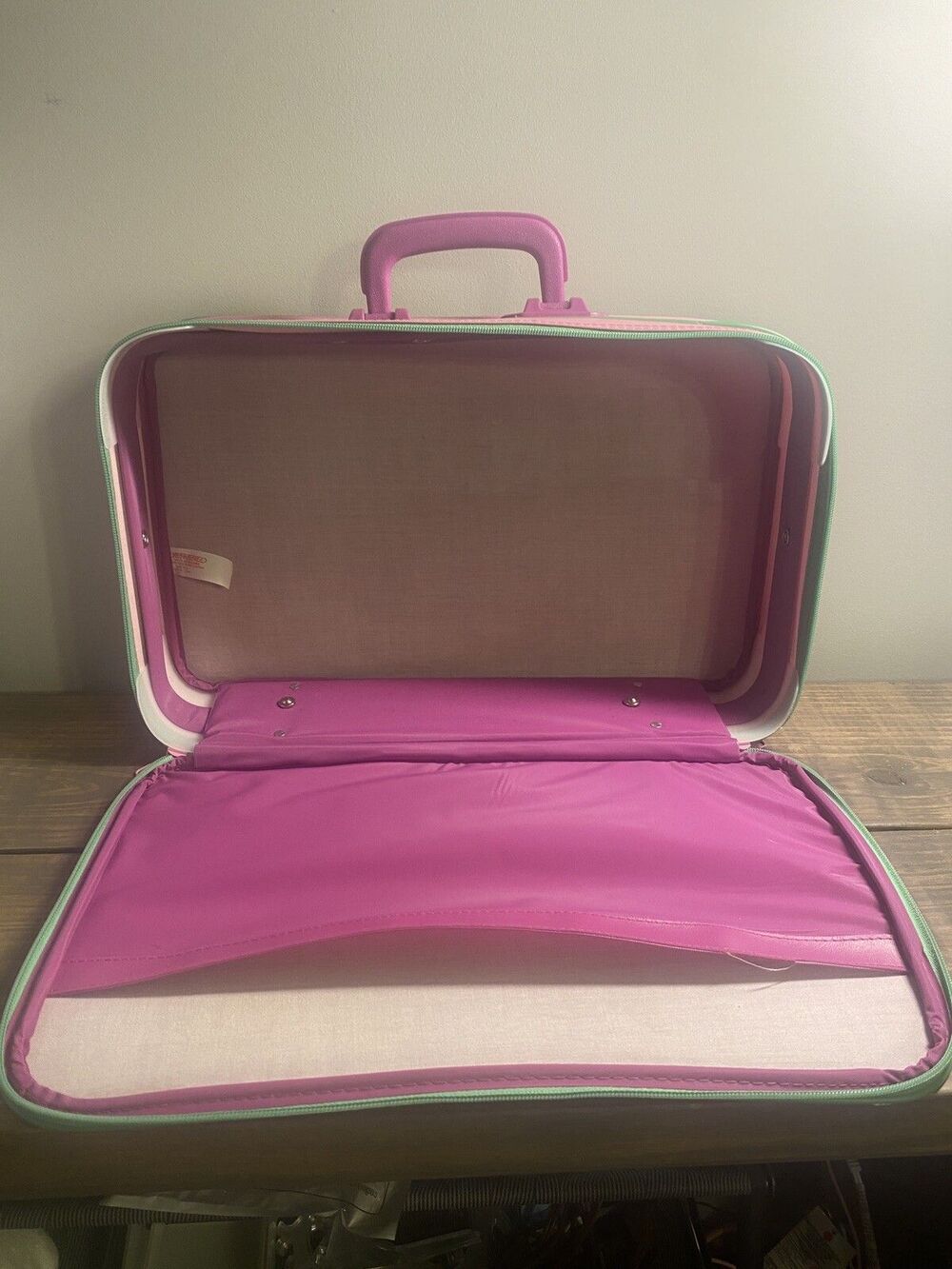 Disney”Minnie 'n Me"-Pink/Purple Childrens/Kids Luggage-Suitcase-Vintage 16x4x10 - Picture 3 of 16